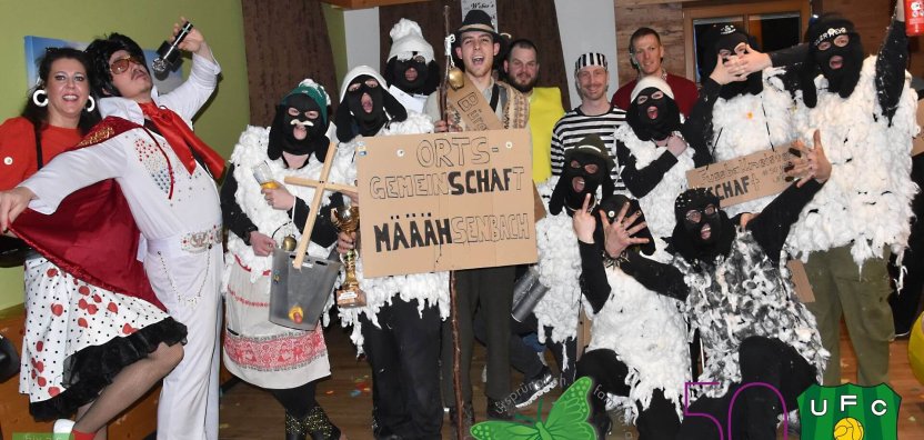 Der Maskenball des UFC Miesenbach 2025 war tierisch gut besucht!