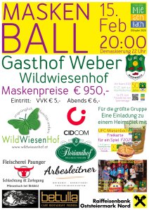 Maskenball des UFc Miesenbach