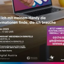 Kostenfreier Workshop „Wie ich mit meinem Handy die Informationen finde, die ich brauche“